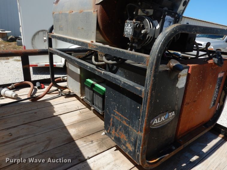 image for item DJ6572 Lone Star pressure washer trailer