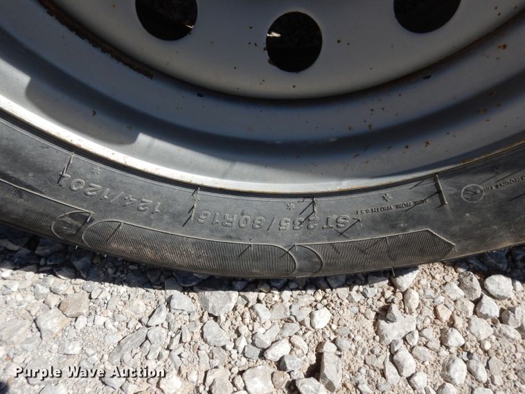 image for item DJ6572 Lone Star pressure washer trailer