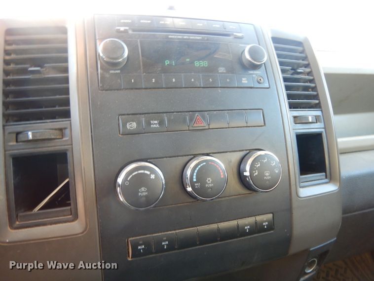 image for item DJ6593 2012 Dodge Ram 4500  Crew Cab flatbed truck