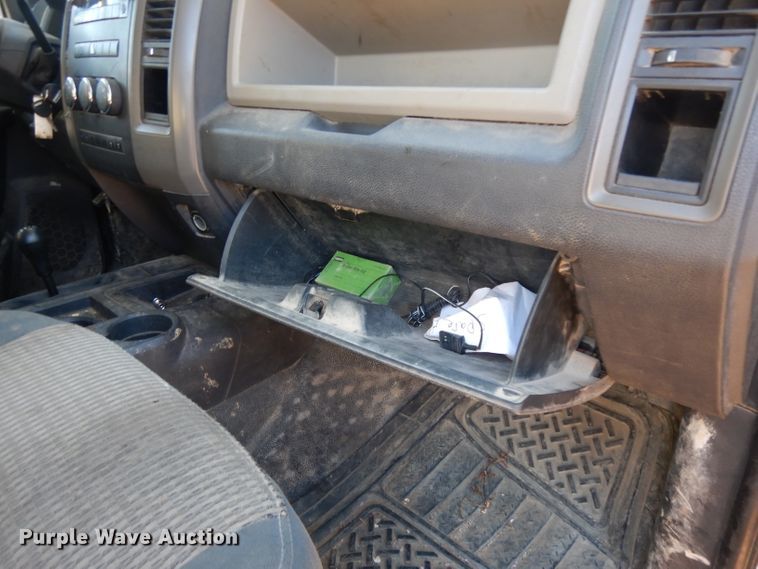 image for item DJ6593 2012 Dodge Ram 4500  Crew Cab flatbed truck