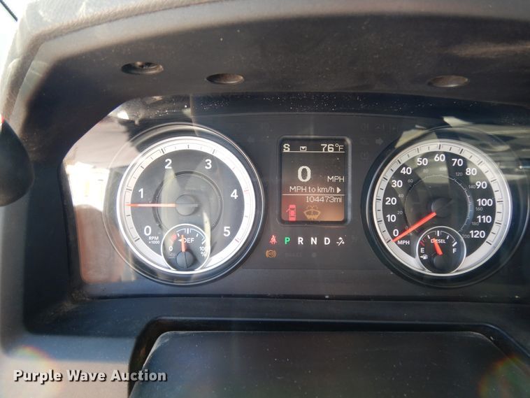 image for item DJ6607 2015 Dodge Ram 5500  bucket truck