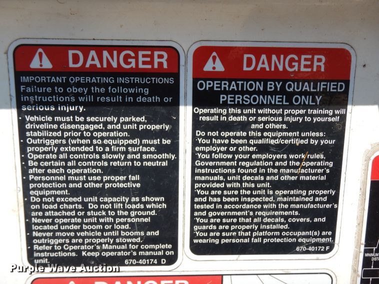 image for item DJ6607 2015 Dodge Ram 5500  bucket truck