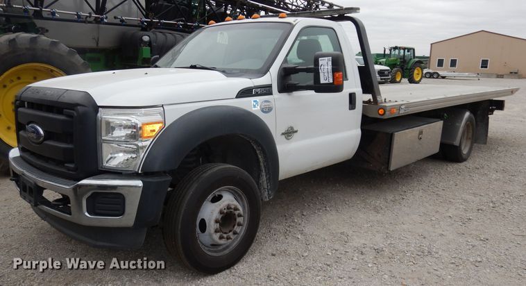 image for item DJ6900 2014 Ford F550 Super Duty XL  rollback truck