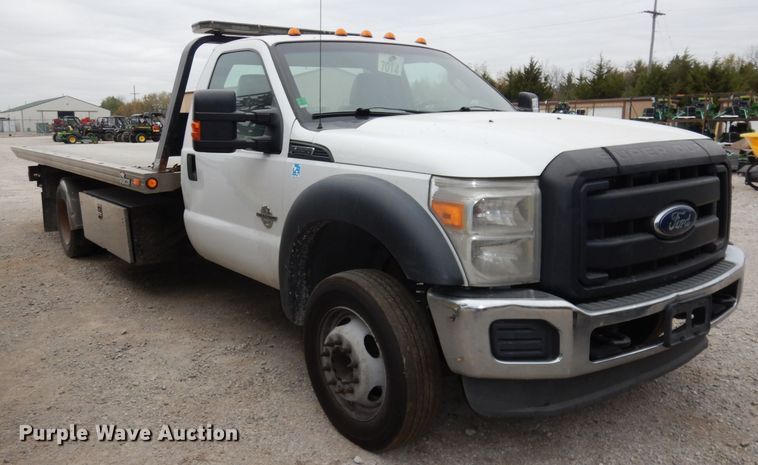 image for item DJ6900 2014 Ford F550 Super Duty XL  rollback truck
