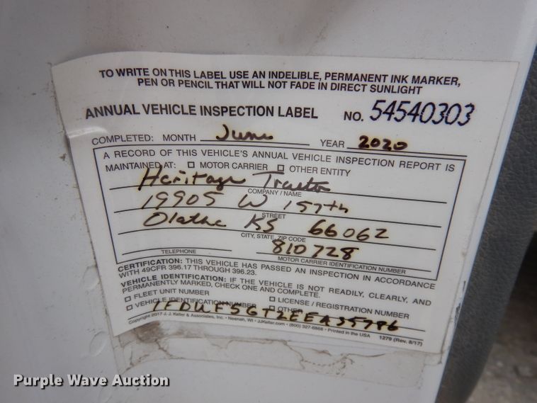 image for item DJ6900 2014 Ford F550 Super Duty XL  rollback truck