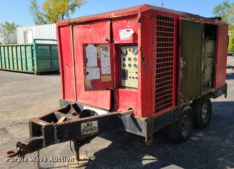 image for item DY9966 Ingersoll Rand  air compressor