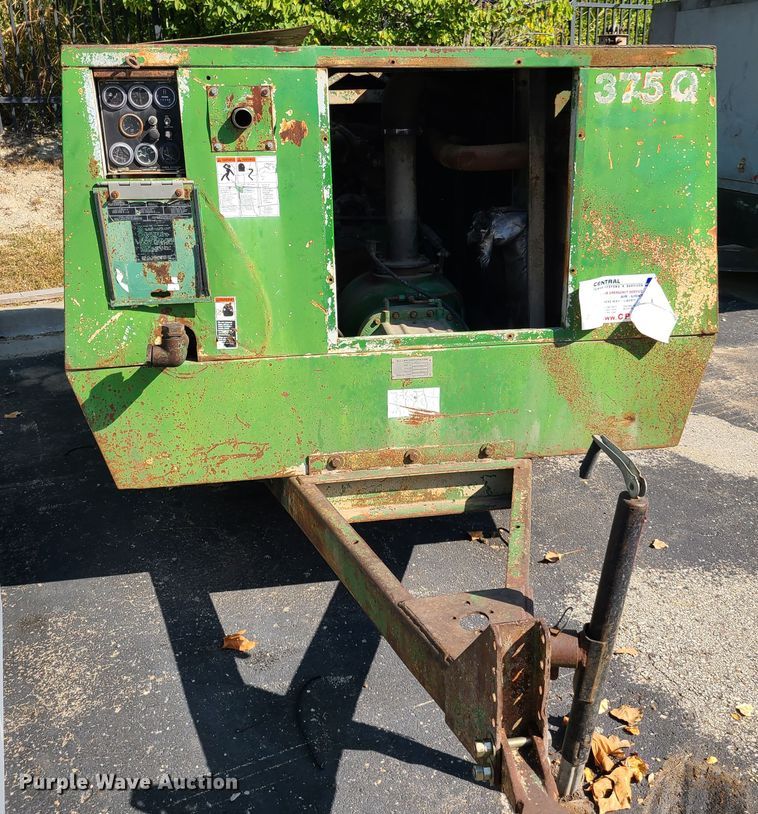 image for item DY9969 Sullair 375Q  air compressor