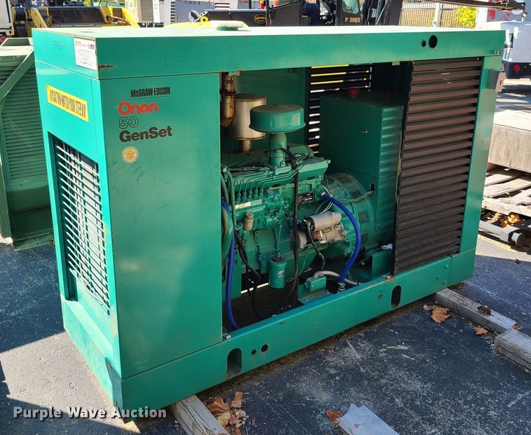 image for item DY9970 Onan 50  generator