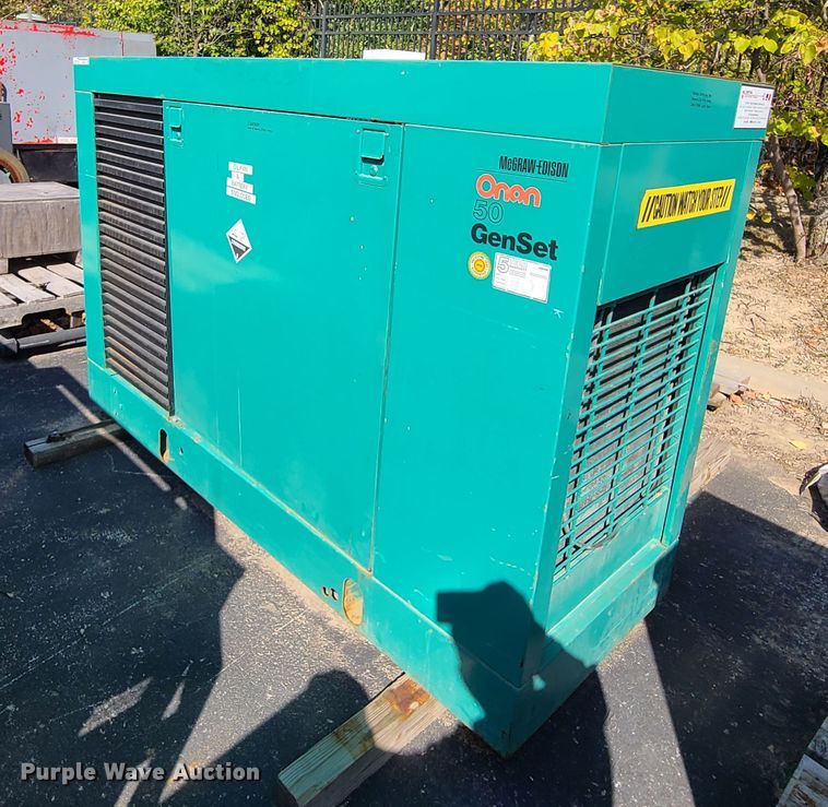 image for item DY9970 Onan 50  generator