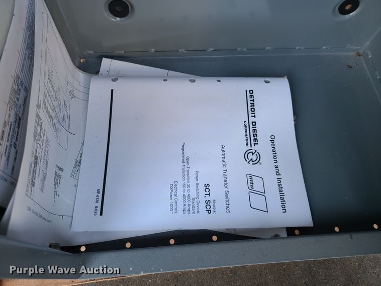 image for item DY9971 (4) automatic transfer switches