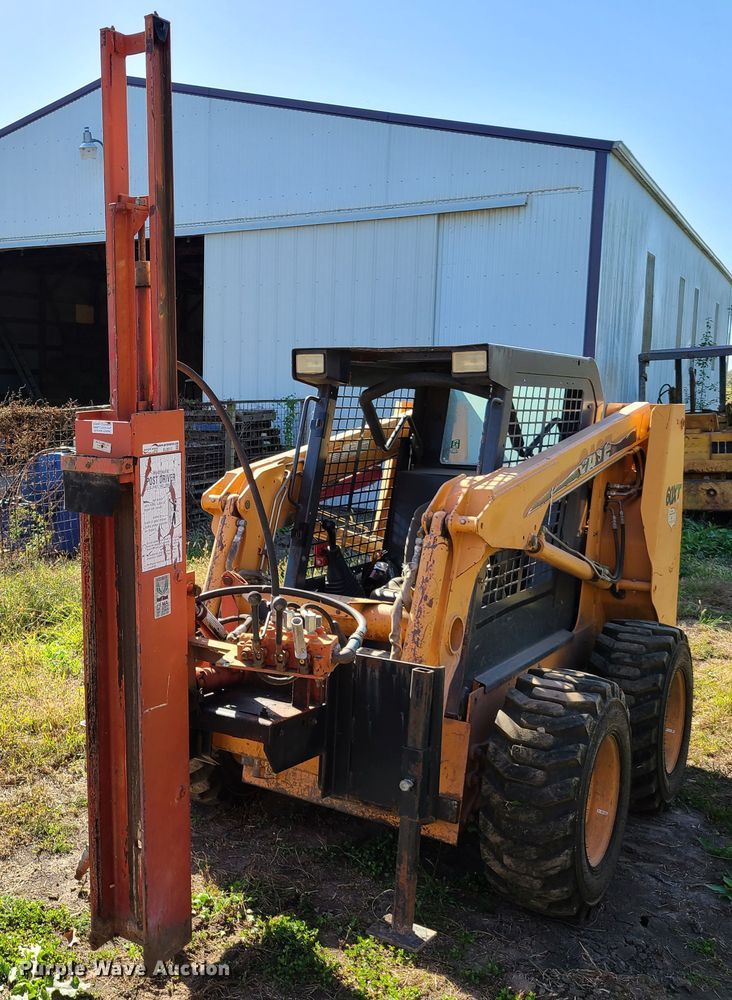 image for item EL9513 Shaver HD-8 skid steer post driver