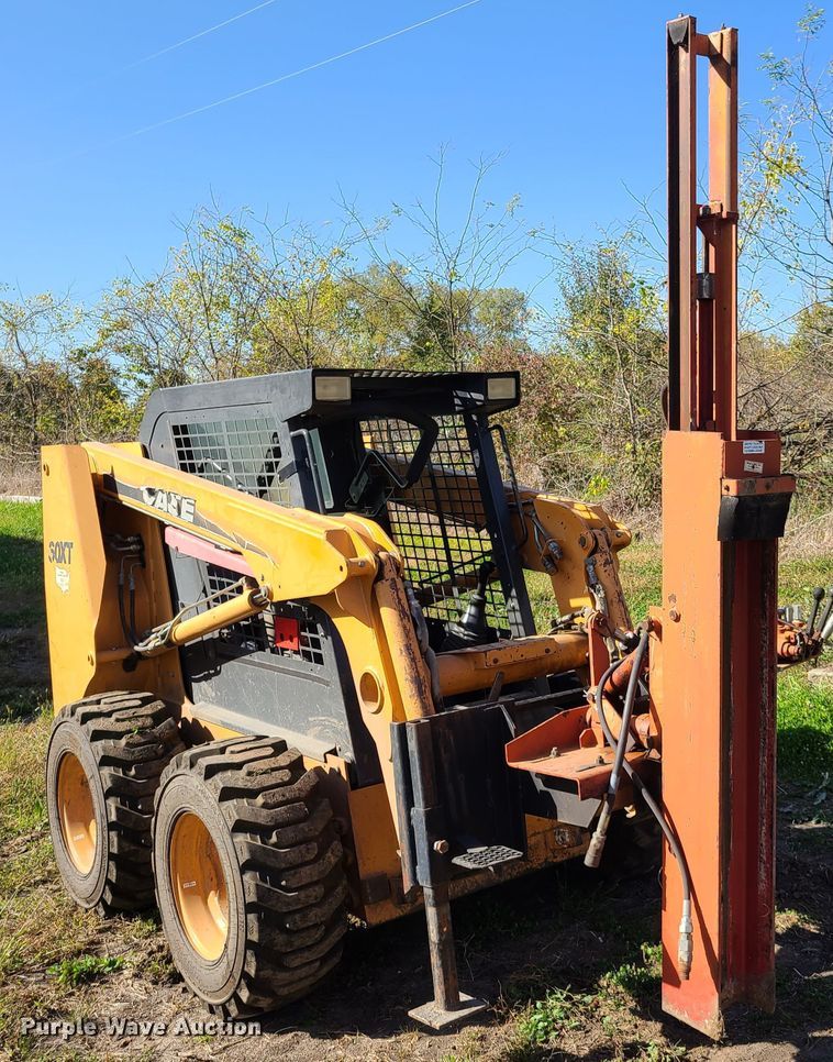 image for item EL9513 Shaver HD-8 skid steer post driver