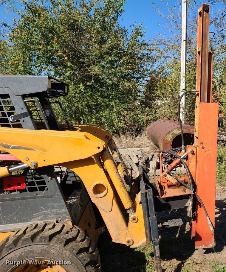 image for item EL9513 Shaver HD-8 skid steer post driver