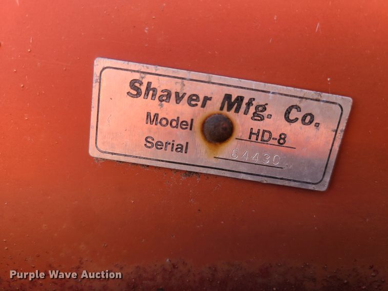 image for item EL9513 Shaver HD-8 skid steer post driver