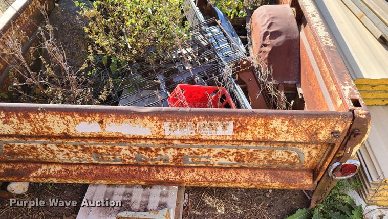 image for item EL9516 1959 GMC pickup truck bed