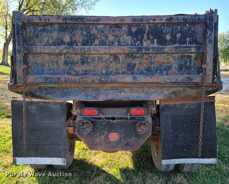 image for item EL9519 1972 Chevrolet C50  dump truck