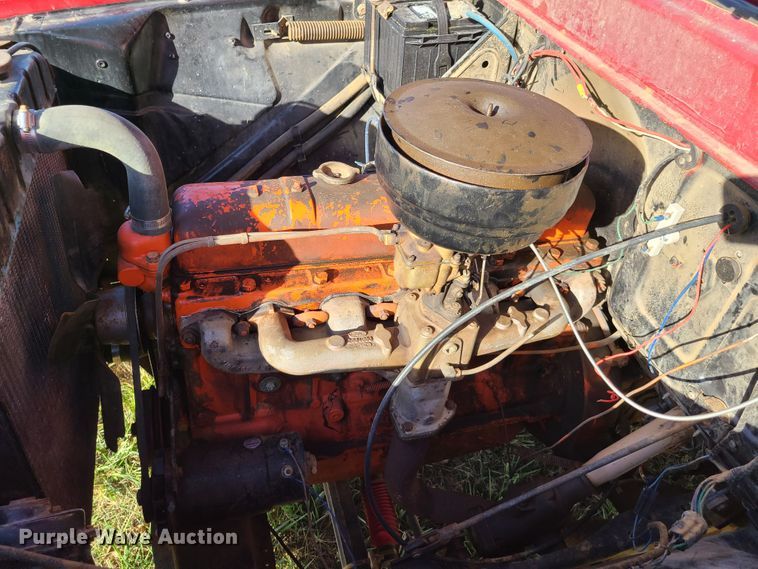 image for item EL9520 1959 GMC 150  flatbed pickup truck