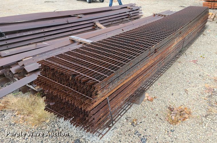 image for item EL9555 (20) 20' x 2" steel grates