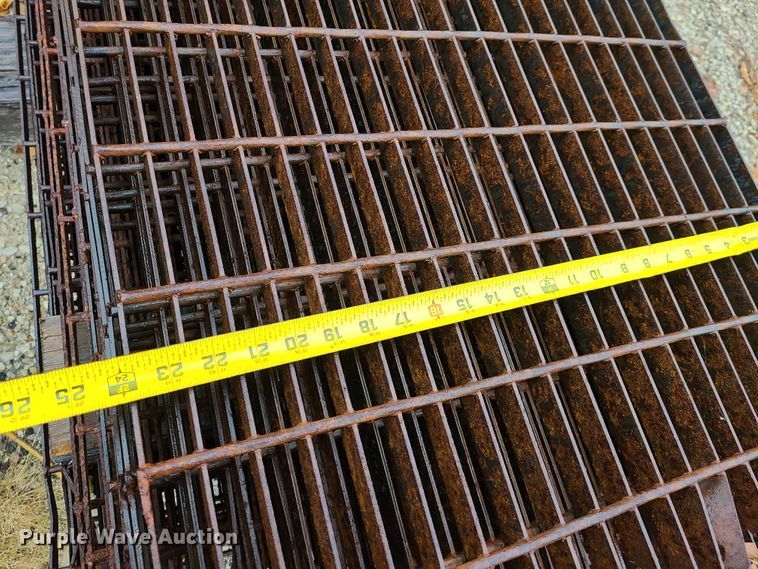 image for item EL9555 (20) 20' x 2" steel grates