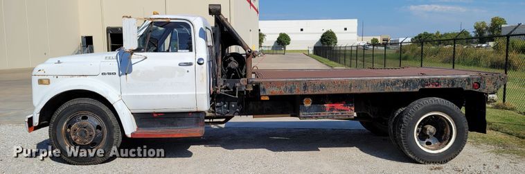 image for item ET9015 1972 Chevrolet C50  flatbed truck