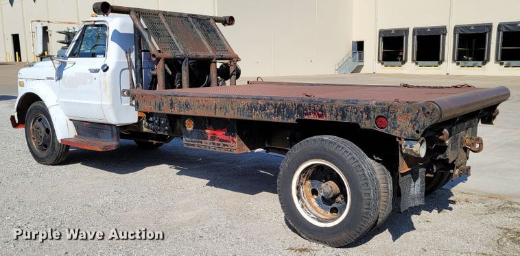 image for item ET9015 1972 Chevrolet C50  flatbed truck