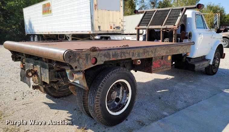 image for item ET9015 1972 Chevrolet C50  flatbed truck