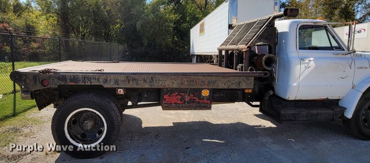 image for item ET9015 1972 Chevrolet C50  flatbed truck