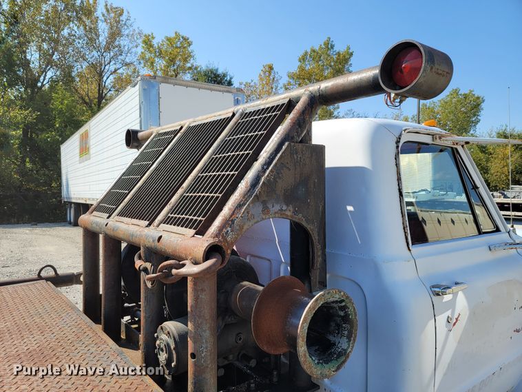 image for item ET9015 1972 Chevrolet C50  flatbed truck