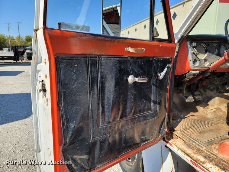 image for item ET9015 1972 Chevrolet C50  flatbed truck