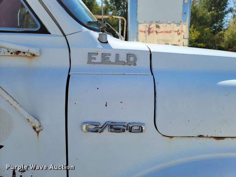image for item ET9015 1972 Chevrolet C50  flatbed truck