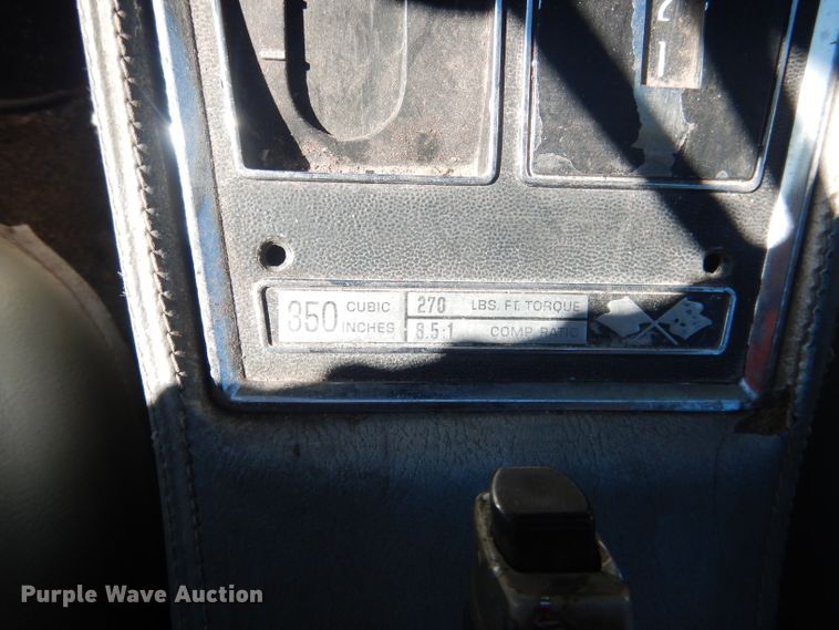 image for item FA9438 1975 Chevrolet Corvette Stingray