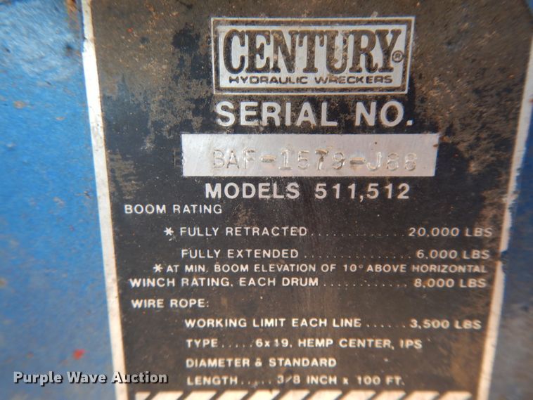 image for item FG9528 1989 Ford F450 Super Duty XL  tow truck