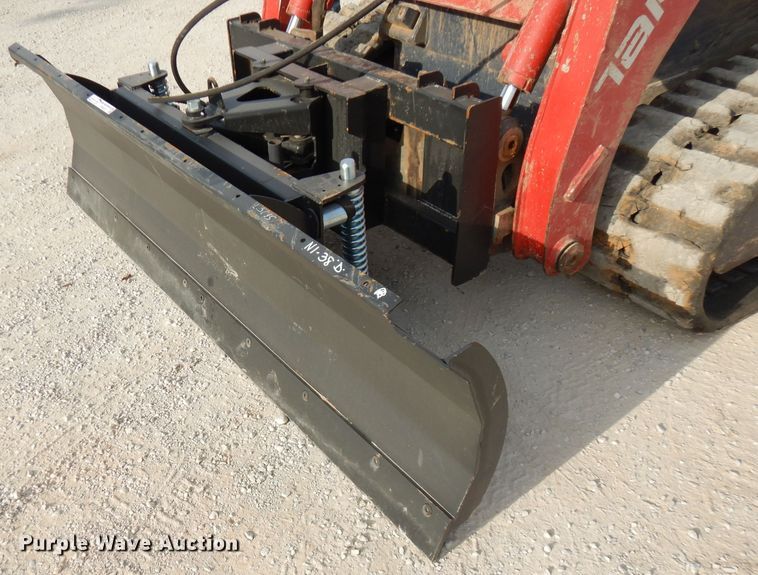 image for item FR9225 86.5"W skid steer snow plow