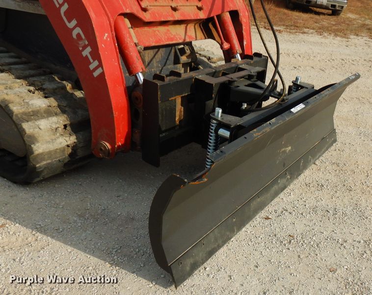 image for item FR9225 86.5"W skid steer snow plow