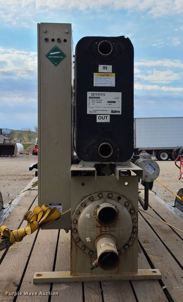 image for item GB9017 Mcquay WGZ10CW12-ER10 water cooled chiller
