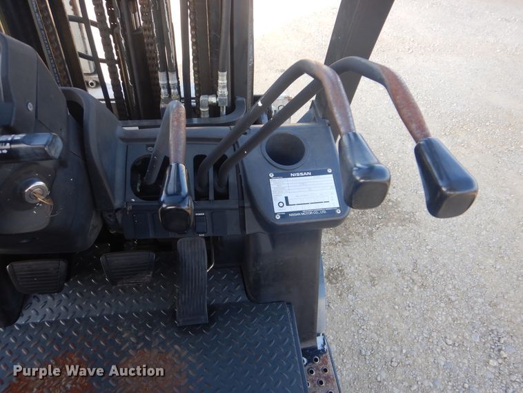 image for item GM9130 Nissan MCPL02A25LV  forklift