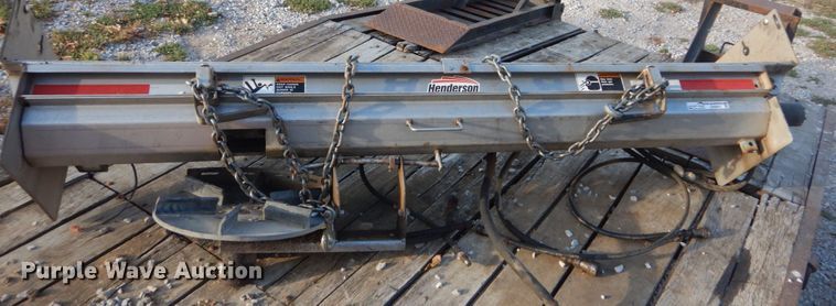 image for item GR9954 Henderson 96X6 stainless steel tailgate spreader