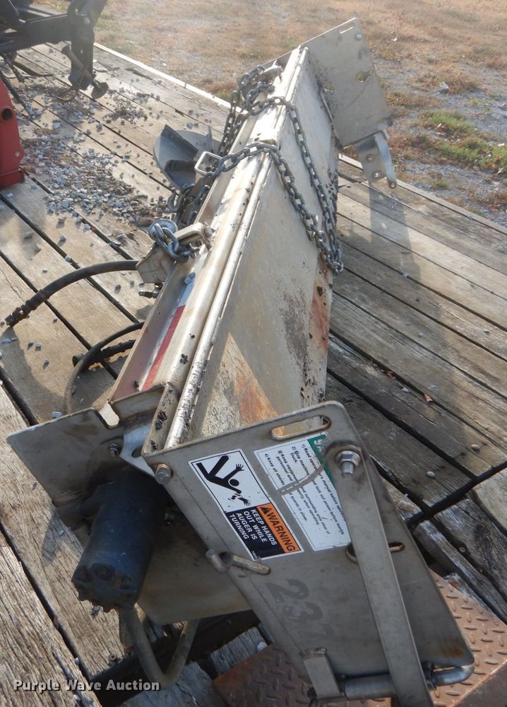 image for item GR9954 Henderson 96X6 stainless steel tailgate spreader