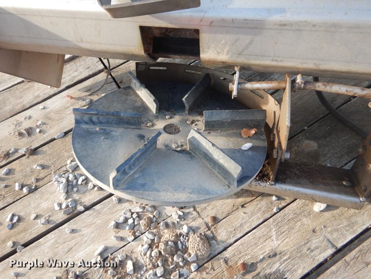 image for item GR9954 Henderson 96X6 stainless steel tailgate spreader