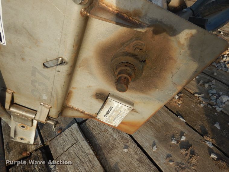 image for item GR9954 Henderson 96X6 stainless steel tailgate spreader