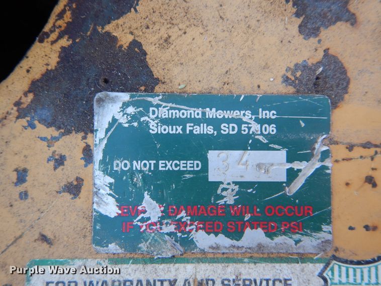 image for item GR9957 Diamond skid steer rotary mower