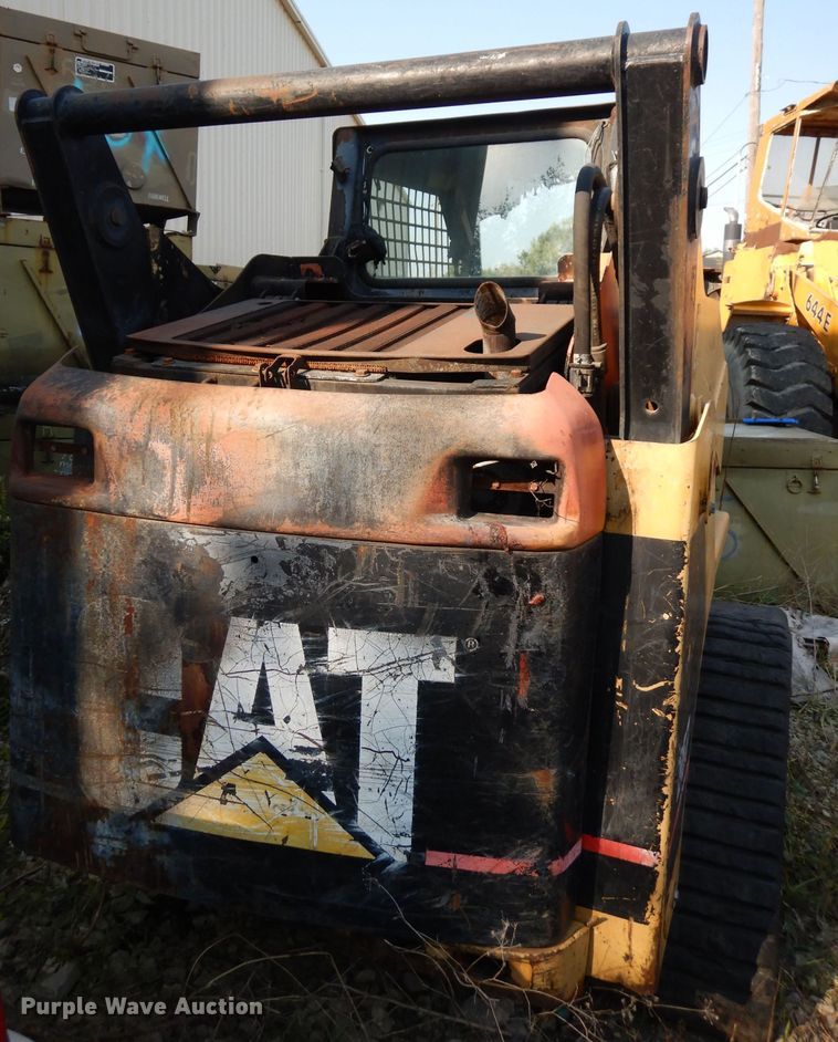 image for item HA9764 Caterpillar 257  tracked skid steer loader