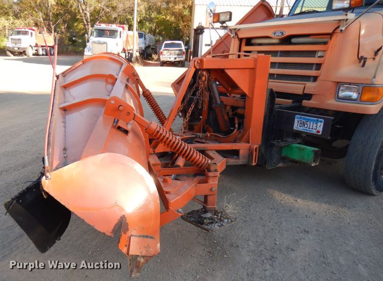 image for item HD9050 1998 Ford L8000  dump truck