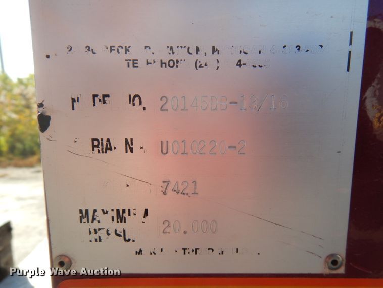 image for item HD9081 National Liquid 20145DB-13/16 pressure washer trailer