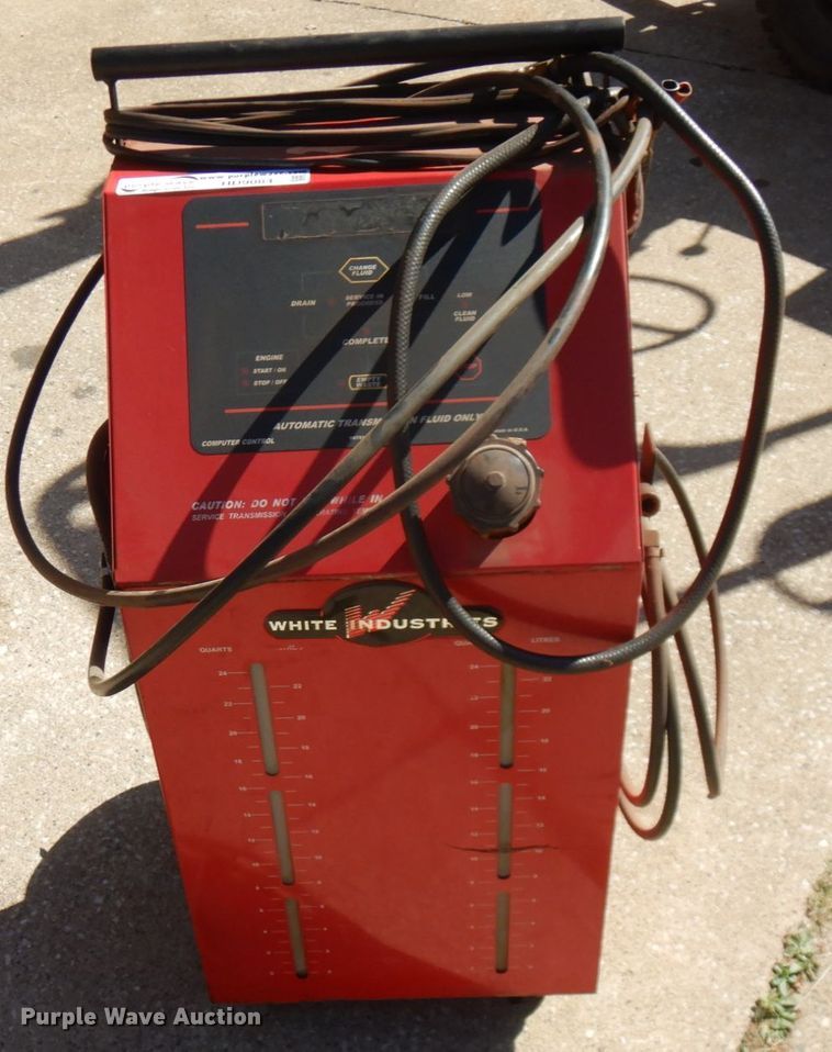 image for item HD9084 White ATX3100 transmission flush machine