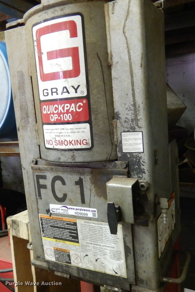 image for item HD9089 Gray Quickpac QP-100 filter crusher