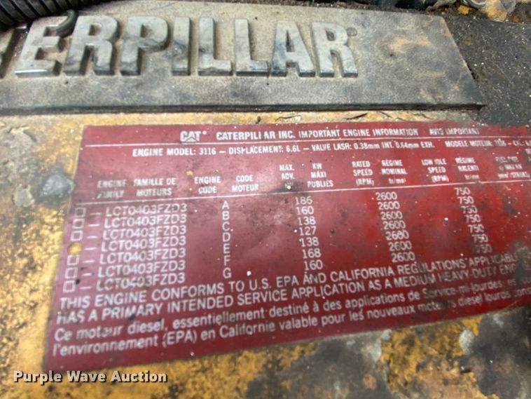 image for item HE9848 1991 GMC TopKick C6500  bucket truck