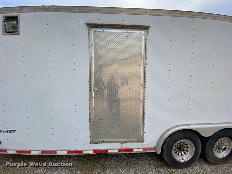 image for item HE9849 2001 Pace American GT Shadow enclosed cargo trailer