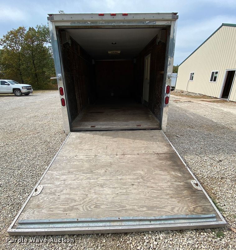 image for item HE9849 2001 Pace American GT Shadow enclosed cargo trailer