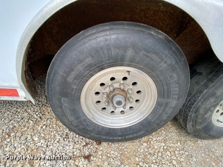 image for item HE9849 2001 Pace American GT Shadow enclosed cargo trailer